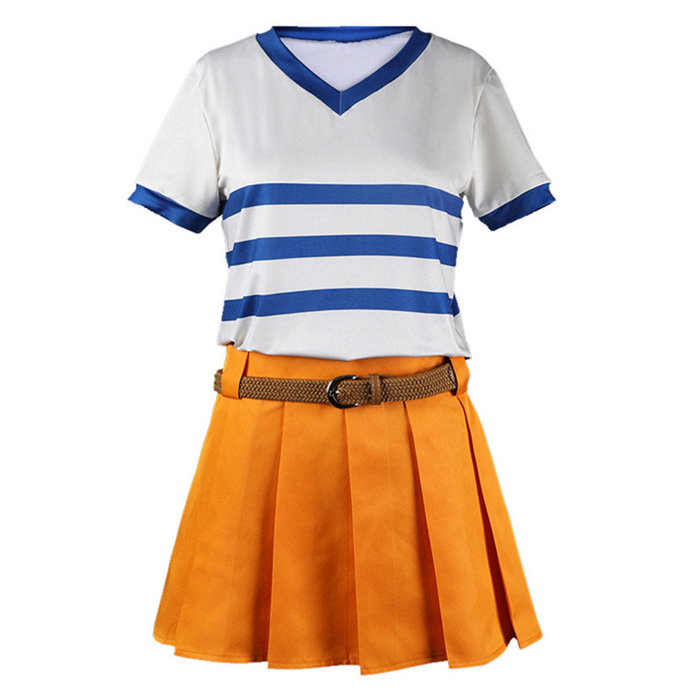 TV One Piece Nami Cosplay Costume Halloween Carnival Outfits