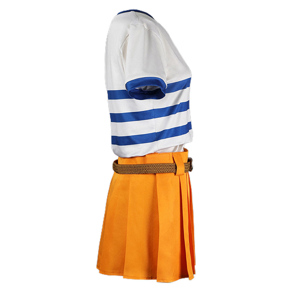 TV One Piece Nami Cosplay Costume Halloween Carnival Outfits