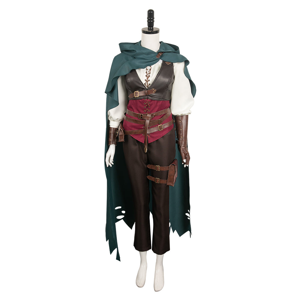 Ulrika Dragon's Dogma Cosplay Costume Halloween Carnival Outfits 