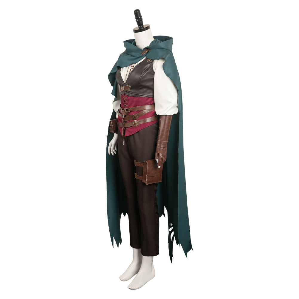 Ulrika Dragon's Dogma Cosplay Costume Halloween Carnival Outfits 