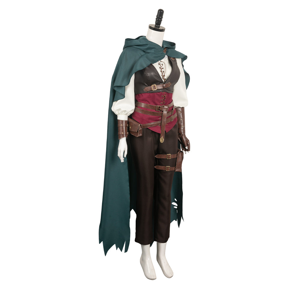 Ulrika Dragon's Dogma Cosplay Costume Halloween Carnival Outfits 