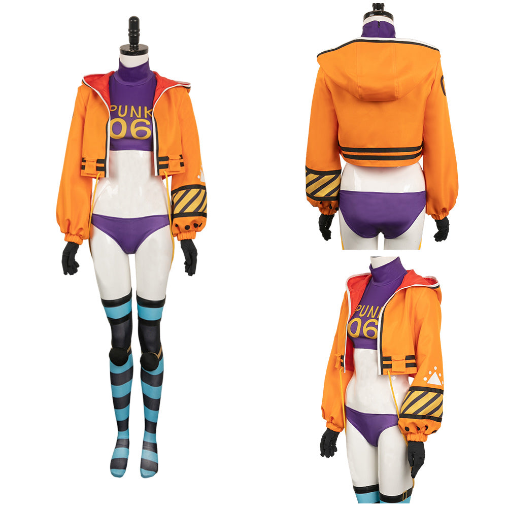 Vegapunk/York One Piece Egghead Arc Cosplay Costume Halloween Carnival Outfits   